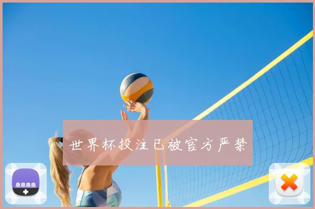 世界杯投注已被官方严禁